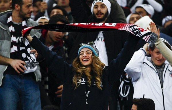 'Beşiktaş - Liverpool maçında tribünler