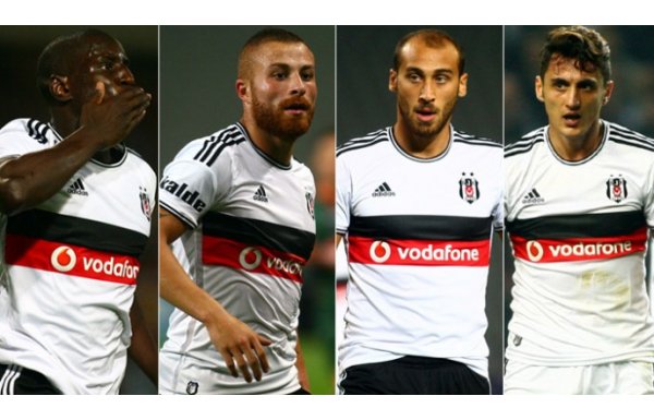 'Beşiktaş'ta sakat futbolcuların son durumu