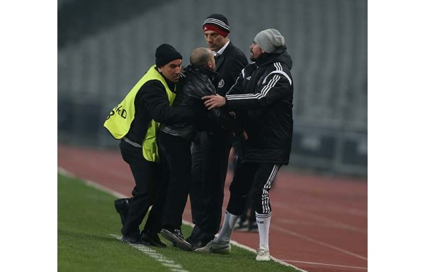 Taraftar Bilic'e saldırmak istedi! O anlar...