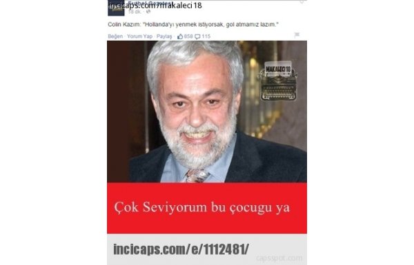 Hollanda-Türkiye capsleri