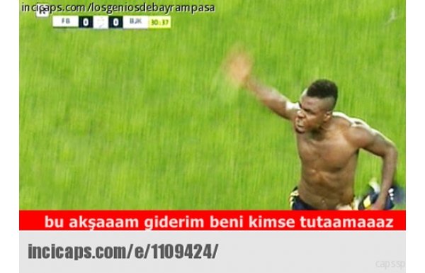 'Fenerbahçe-Beşiktaş maçının capsleri