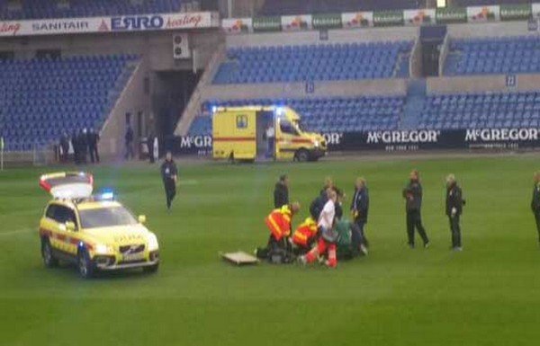 'Maçta kalbi durdu!