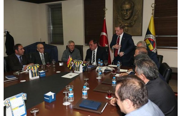 'Fenerbahçe'ye geçmiş olsun ziyareti