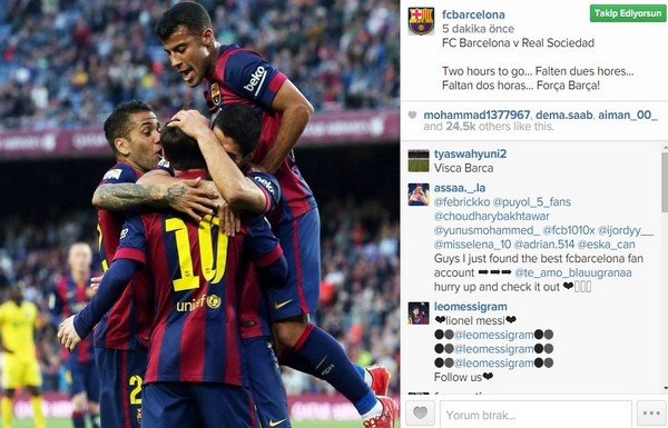 'Sosyal medya günlüğü (9 Mayıs 2015)