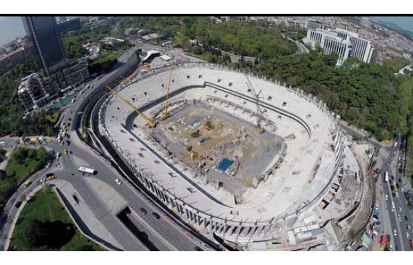 Beşiktaş’ın yeni stadyumunun bazı özellikleri şöyle: