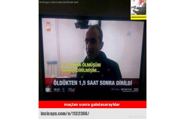G.Saray-Konyaspor maçı sonrası capsler coştu