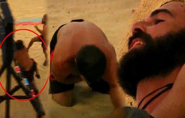 'Survivor'da talihsiz kaza
