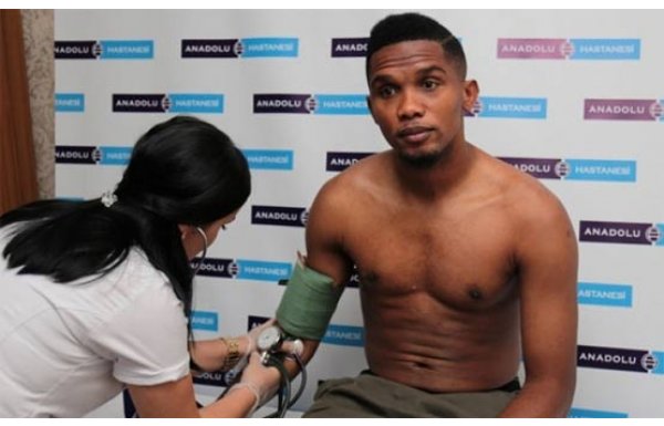 'Ne yaptın Eto'o! Herkesi şaşırtan görüntü...