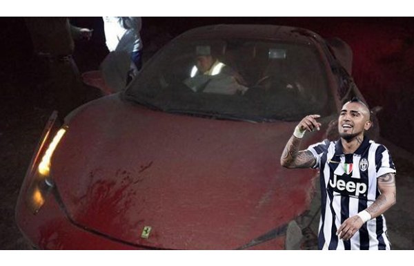 'Juventus'lu yıldız kaza yaptı, tutuklandı!