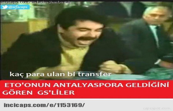 'Eto'o geldi sosyal medya çıldırdı!