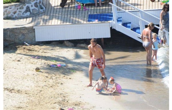 'Semih Şentürk ve Hakan Arıkan tatilde