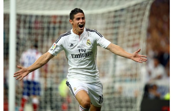 1) James Rodriguez