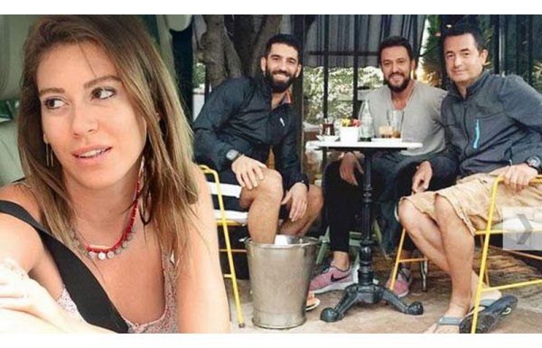 Arda Turan geldi, Sinem Kobal kaçtı!