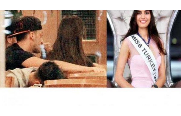 'İşte Mesut Özil'in yeni sevgilisi