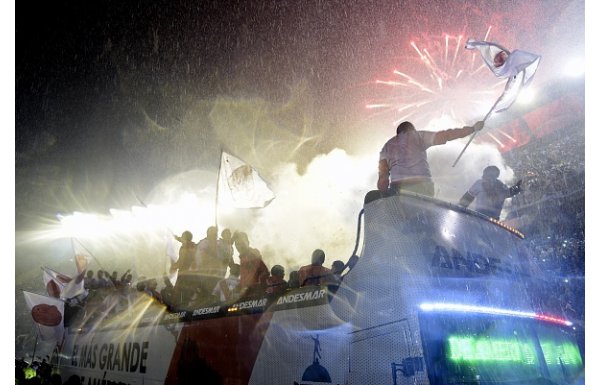 'River Plate şampiyonluğu doyasıya kutladı