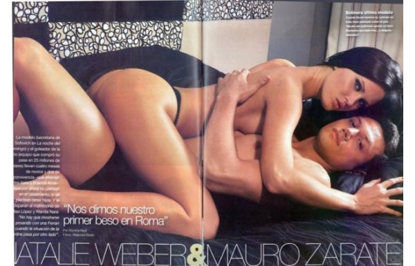 'Ünlü sporcular eşleriyle birlikte soyundu