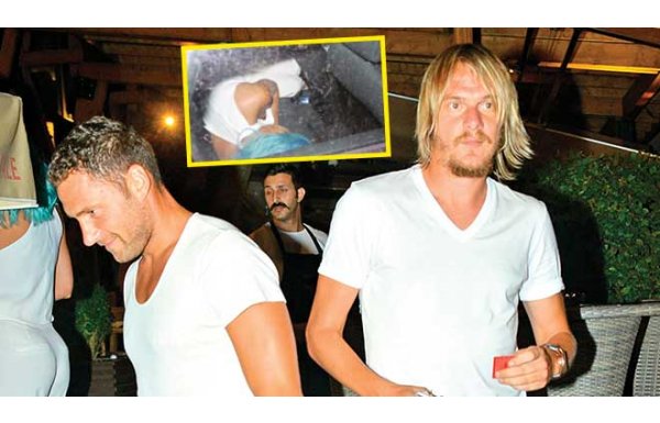 'Krasic ve Tosic eşleriyle gecelerde