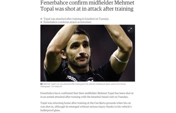Dış basında Mehmet Topal yankıları