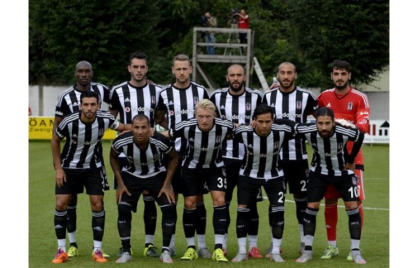 'Beşiktaş'ın Mersin İdmanyurdu karşısındaki 11'i