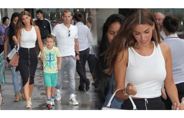 Sneijder'in oğlu olacak