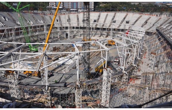 Vodafone Arena'da son durum