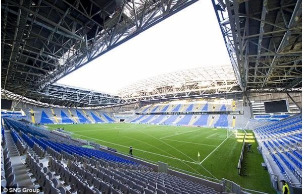 'Galatasaray'ın çıkacağı Astana Arena