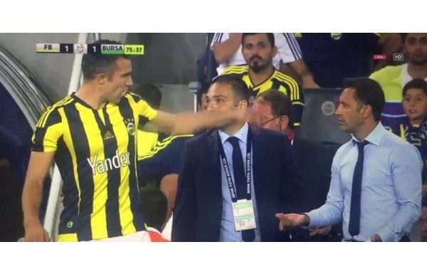 'Van Persie ile Pereira arasında gerilim