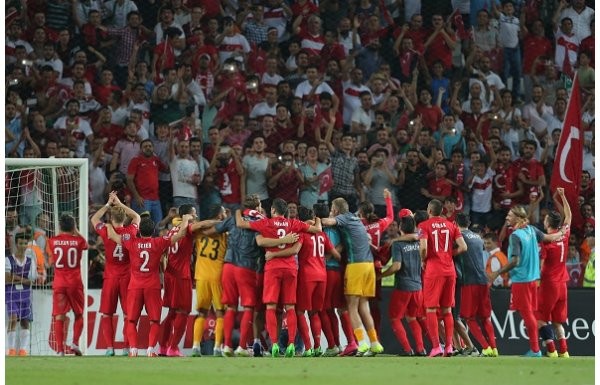 Konya Torku Arena'da Milli Takım coşkusu