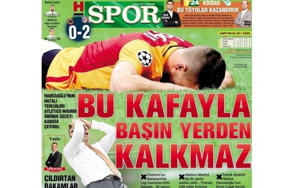 Gazete manşetleri (16 Eylül 2015)