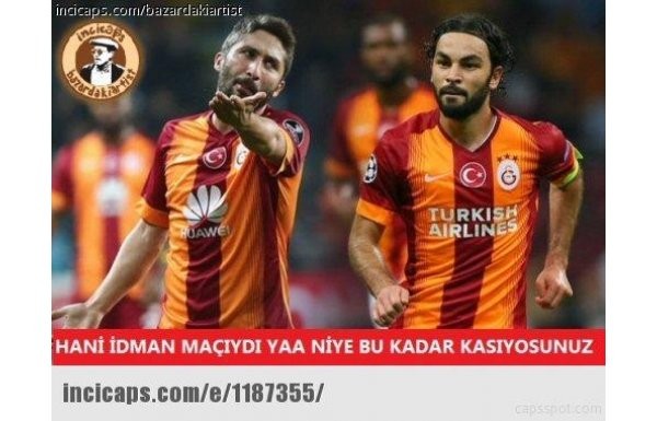 'Galatasaray - Mersin İdmanyurdu caplseri