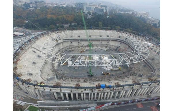 VODAFONE ARENA STADYUMUNUN ÇATISININ ÖZELLİKLERİ