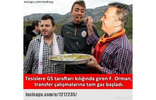 'Beşiktaş - G.Saray derbi öncesi capsler