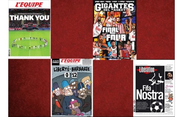 '2015'in en iyi 20 spor basını kapağı