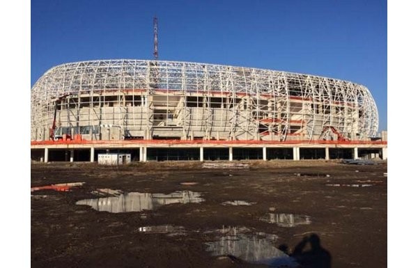 'Samsun'un yeni stadı yüzde 70'e ulaştı