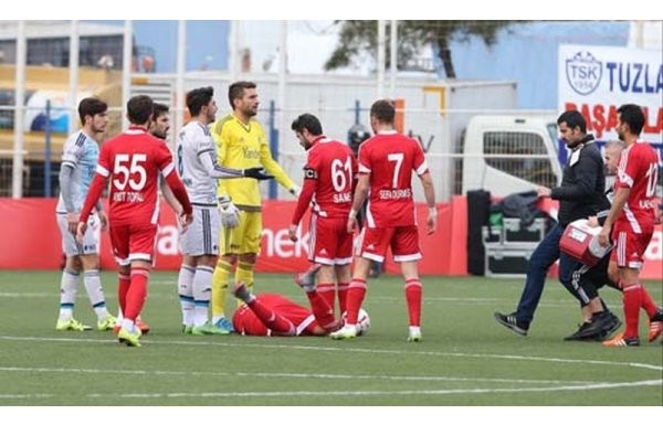 'Tuzla-Fenerbahçe maçında şok