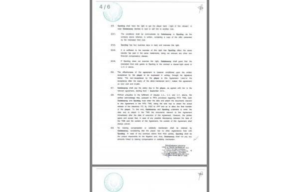 'İşte Bruma'nın kapı gibi sözleşmesi