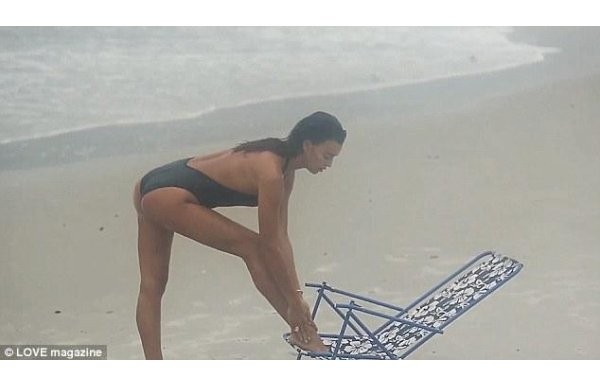 'Irina Shayk -10 derecede nefes kesti