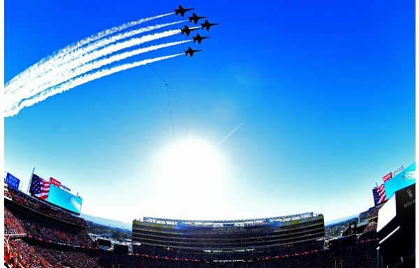 Super Bowl'dan muhteşem görüntüler