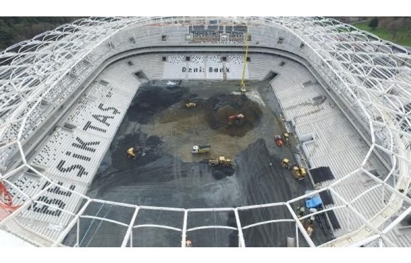'Vodafone Arena'ya 'Beşiktaş' yazıldı!