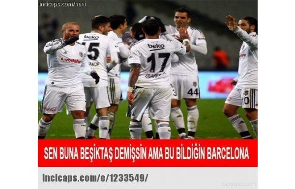 'Beşiktaş - Gaziantepspor capsleri