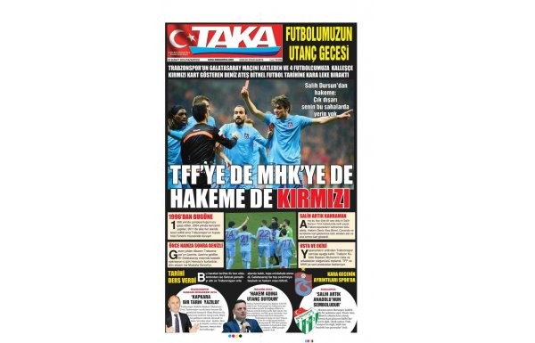 Trabzon yerel basınından olay manşetler