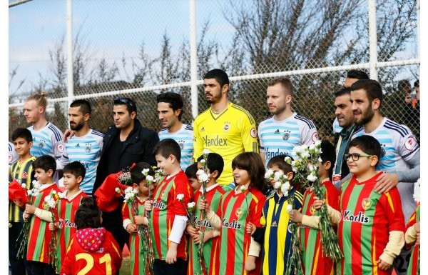 'Amedspor - Fenerbahçe maçından kareler