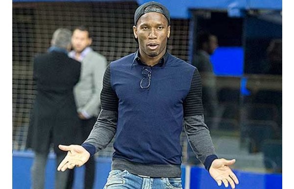 Drogba'yı görenler şoke oldu