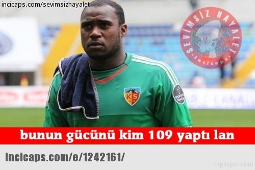 'Fenerbahçe - Kayserispor capsleri