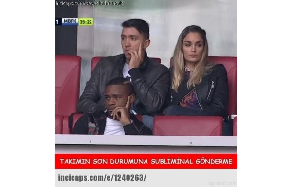 'Galatasaray - Başakşehir capsleri