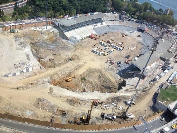 İşte Vodafone Arena'nın ilk günden son güne her anı