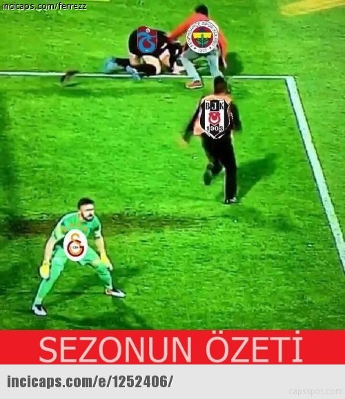 Trabzonspor - Fenerbahçe capsleri