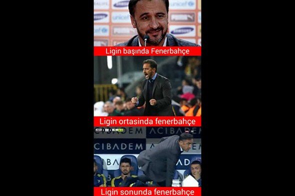Başakşehir - Fenerbahçe maçı capsleri