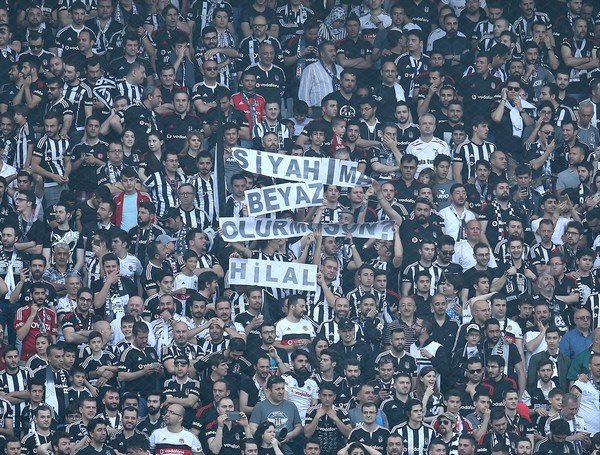 'Beşiktaşlı taraftarların büyük coşkusu
