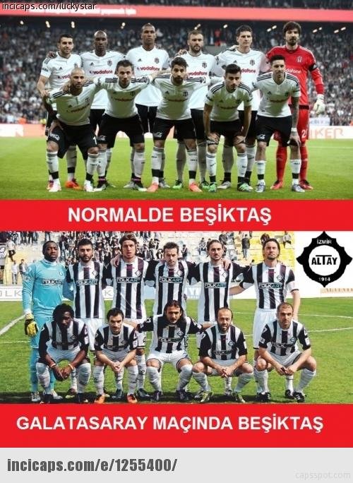 Galatasaray - Beşiktaş capsler